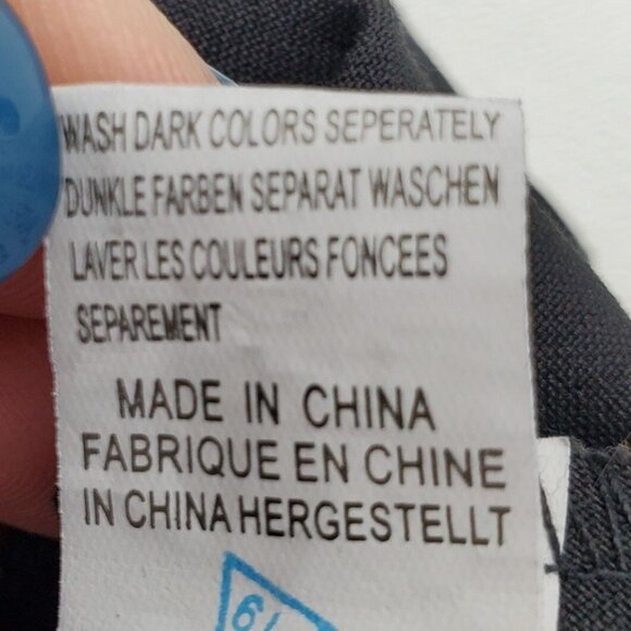 Black Flared Mini Skater Skirt 8/10 Grommet Waist Stretchy Y2K Gothcore Preppy - Picture 10 of 13